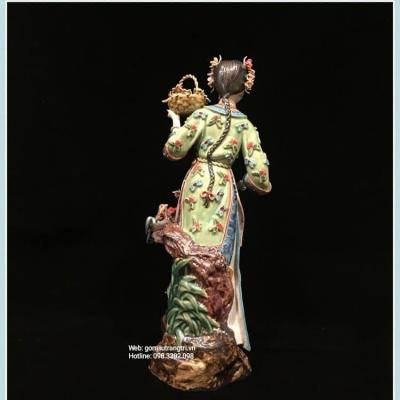 BỘ TƯỢNG THỦ CÔNG 12 THÔN NỮ